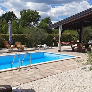 Kras Rabac Labin Ripenda Pool Ferienhaus